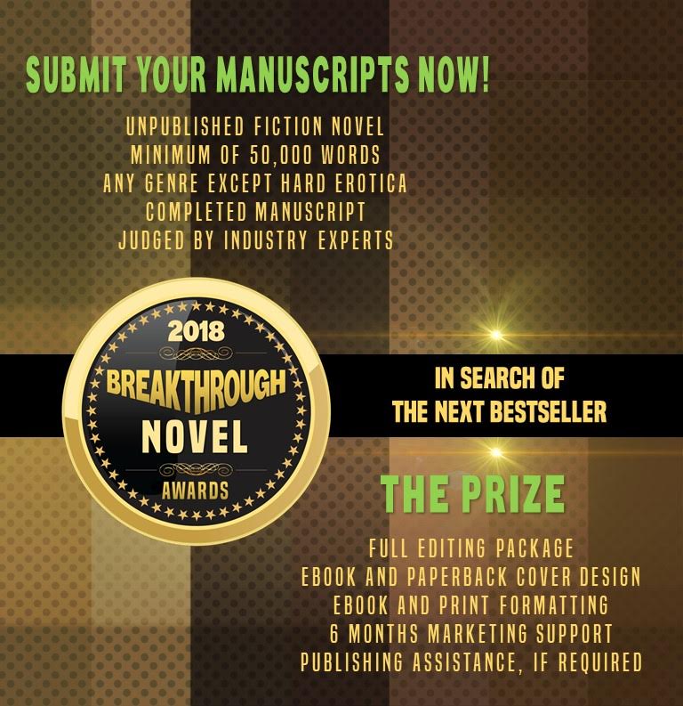 Breakthrough Novel Awards 2018