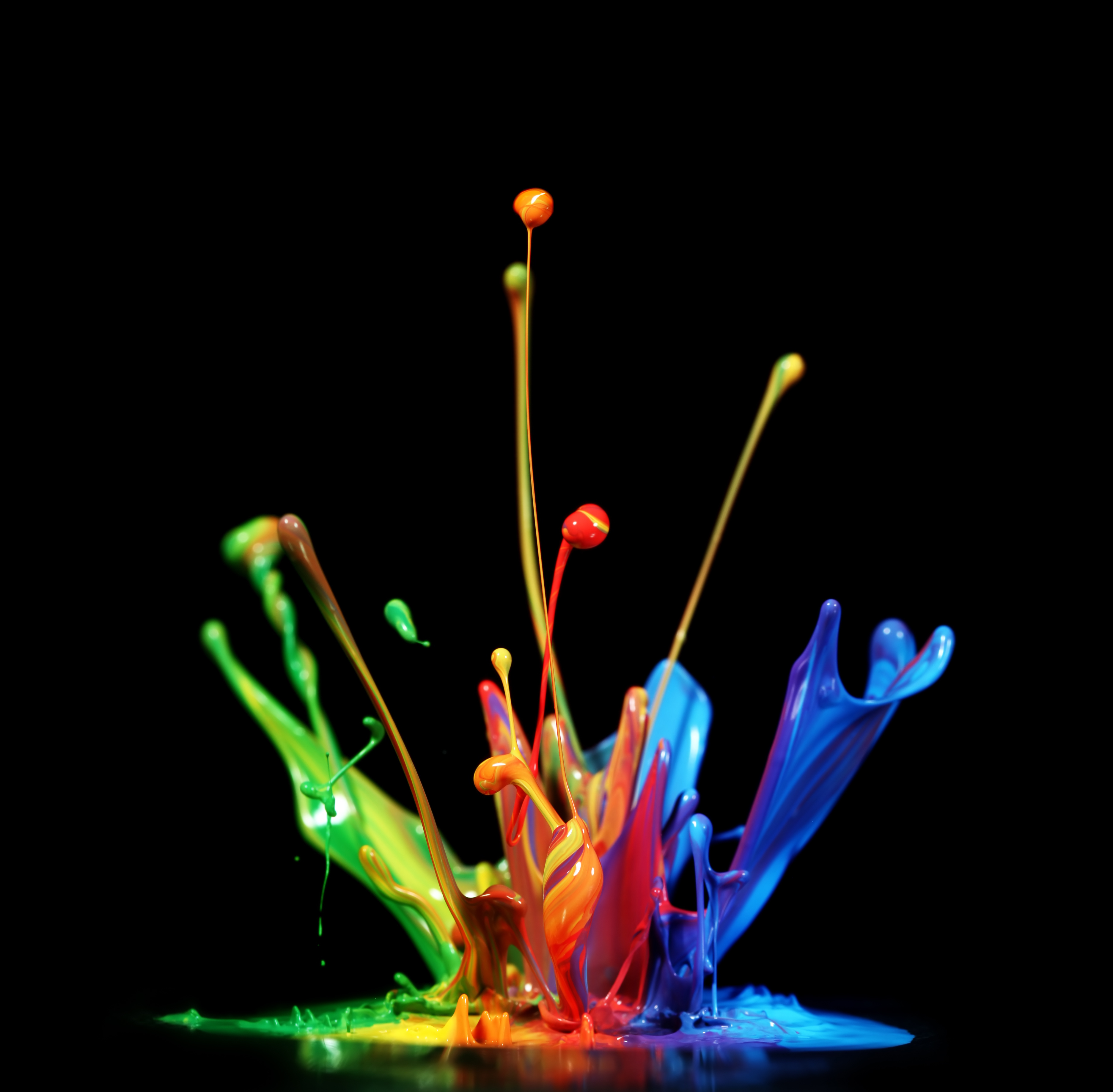 Paint splash